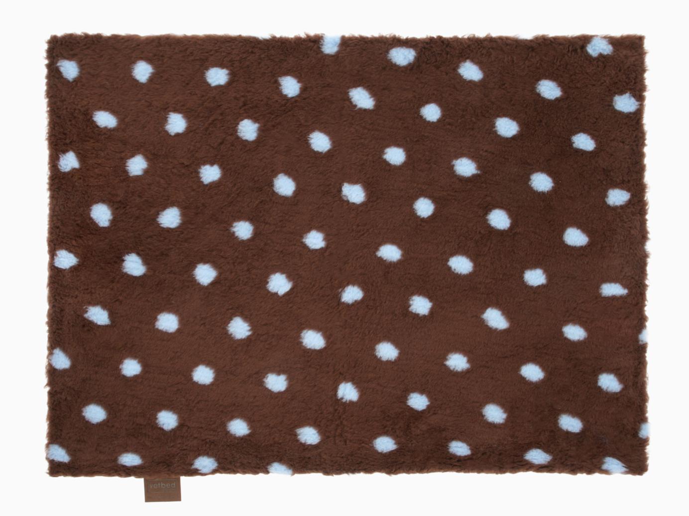 Original Vetbed Isobed SL braun blue DOTS 1